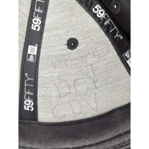 LMB New Era 59Fifty Vaqueros Unión Laguna fitted Black Cap Hat 7 1/2 - Picture 7 of 11